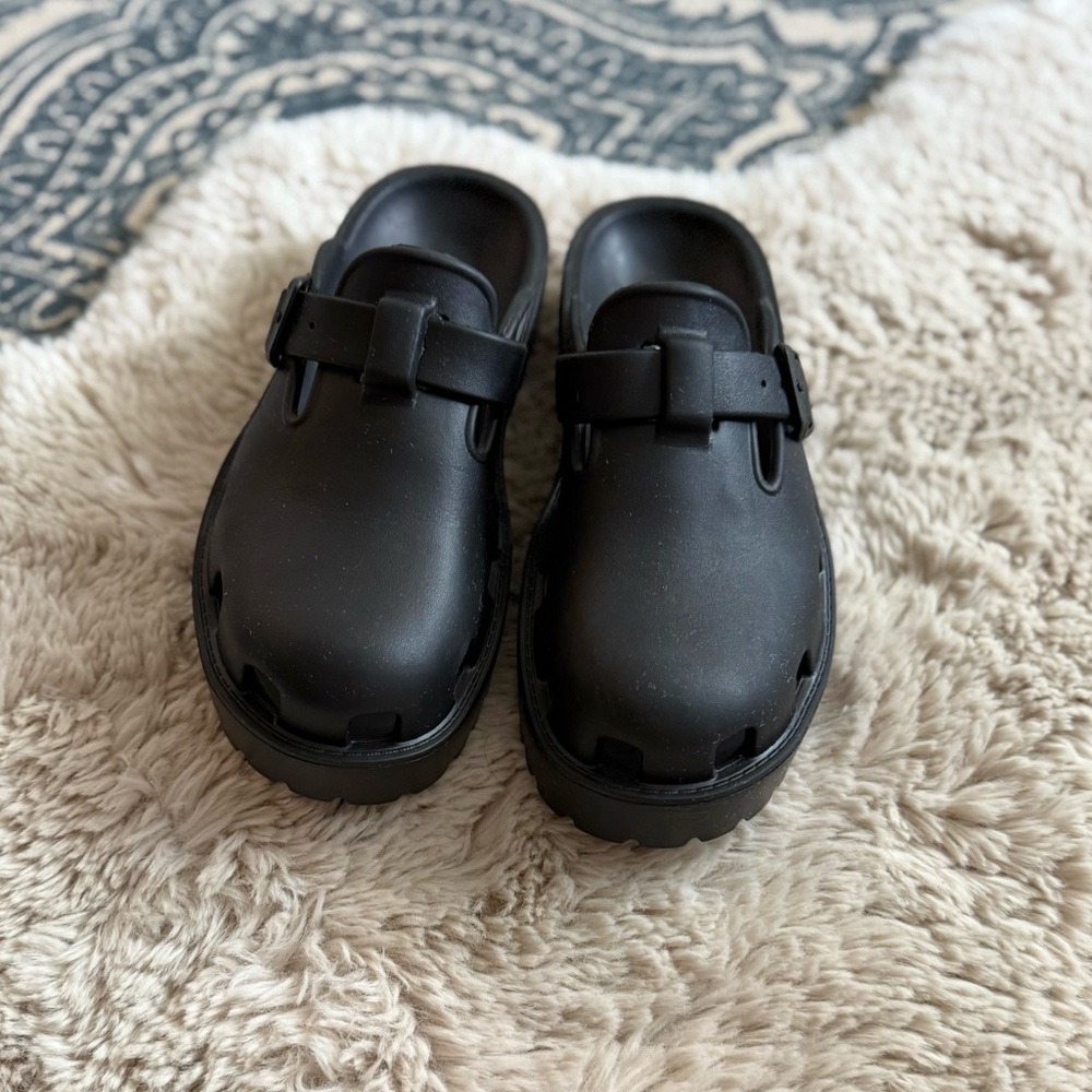 Free People Karlie Buckle Clog, Sz 9 - Picture 9 of 16